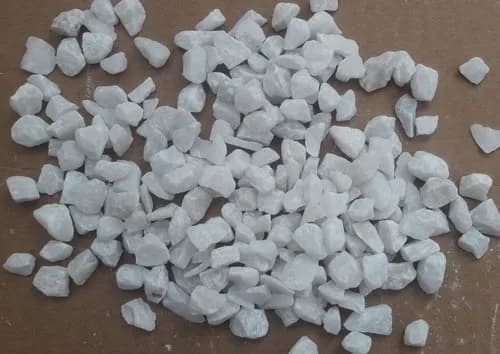 White Marble Stone Chips - manufacturer & supplier in India